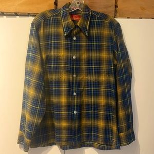 Sears Vintage - Kings Road Shop - Mens 50s or 60s plaid - size Medium